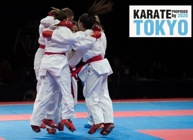 A karate is olimpikon lett