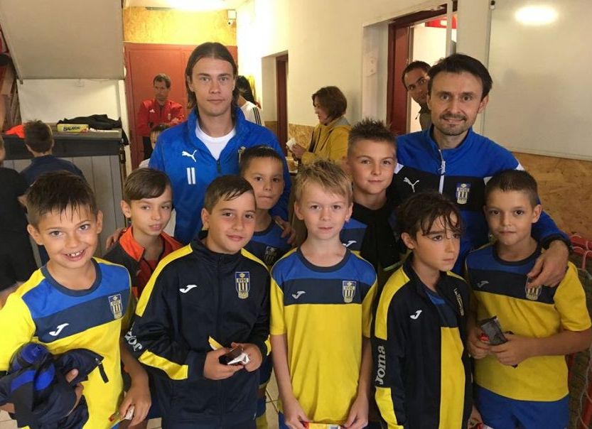 Felnőtt labdarúgóink az utánpótlás mellett is dolgoznak