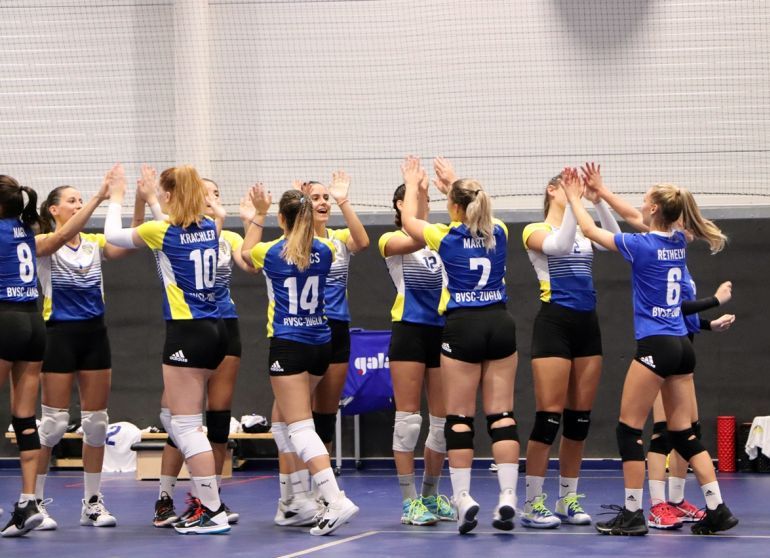 Újabb rangadót nyerve hibátlanok maradtak röplabdázóink