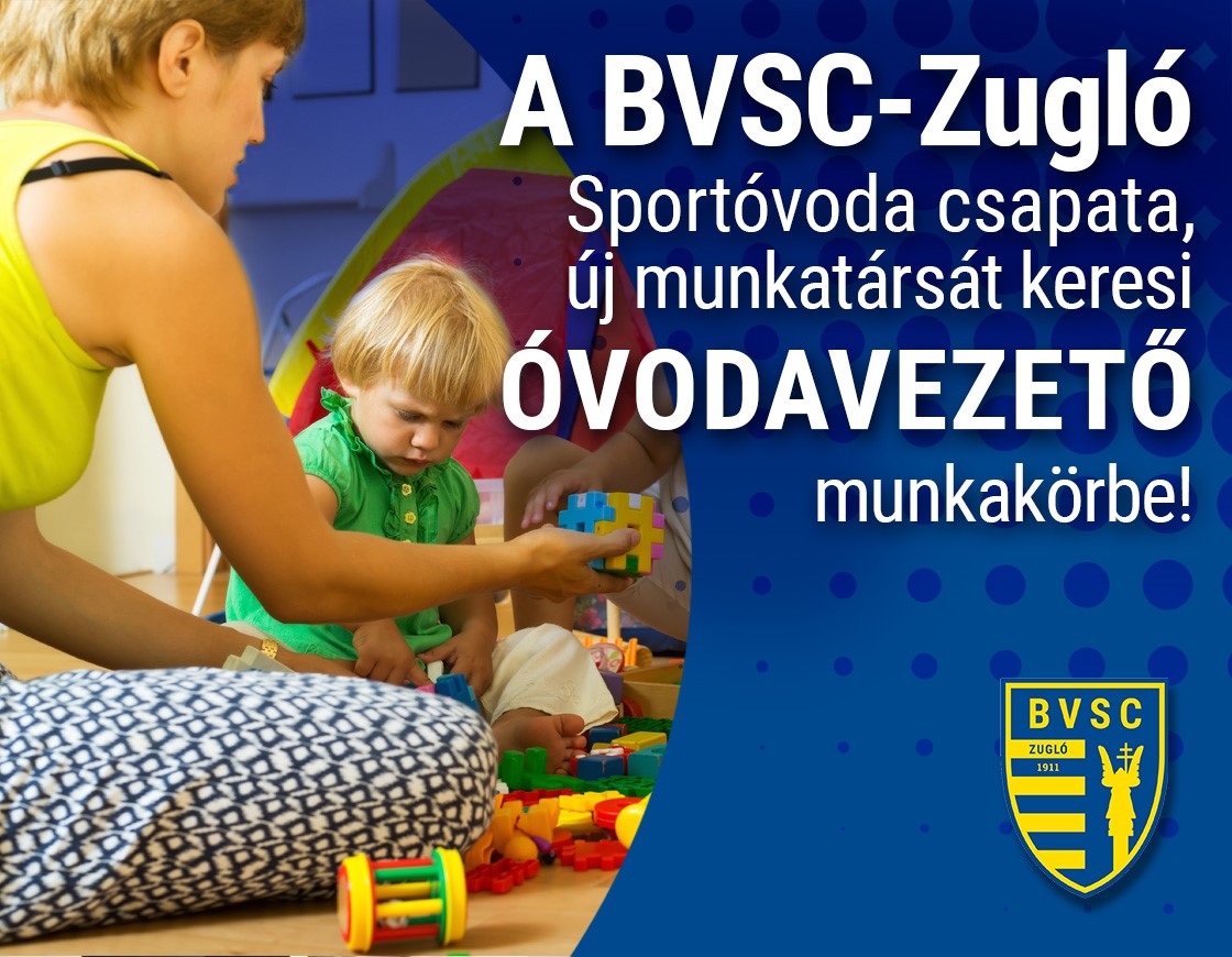 Óvodavezetőt keresünk!