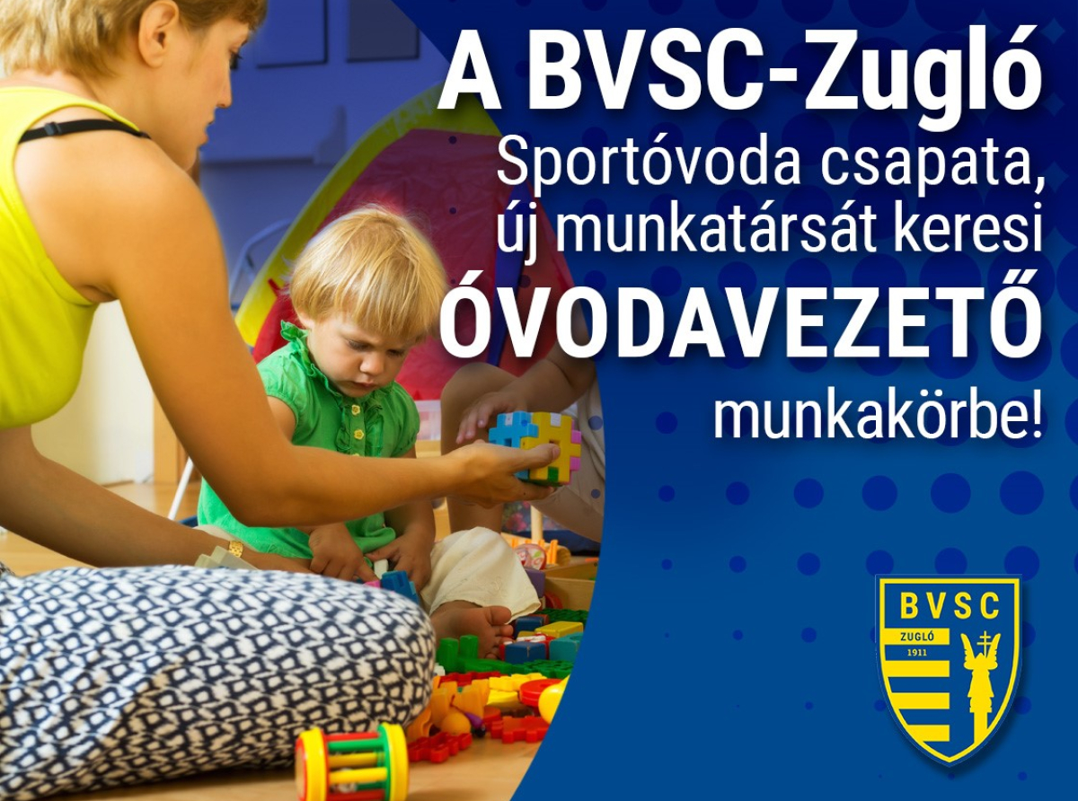 Óvodavezetőt keresünk!