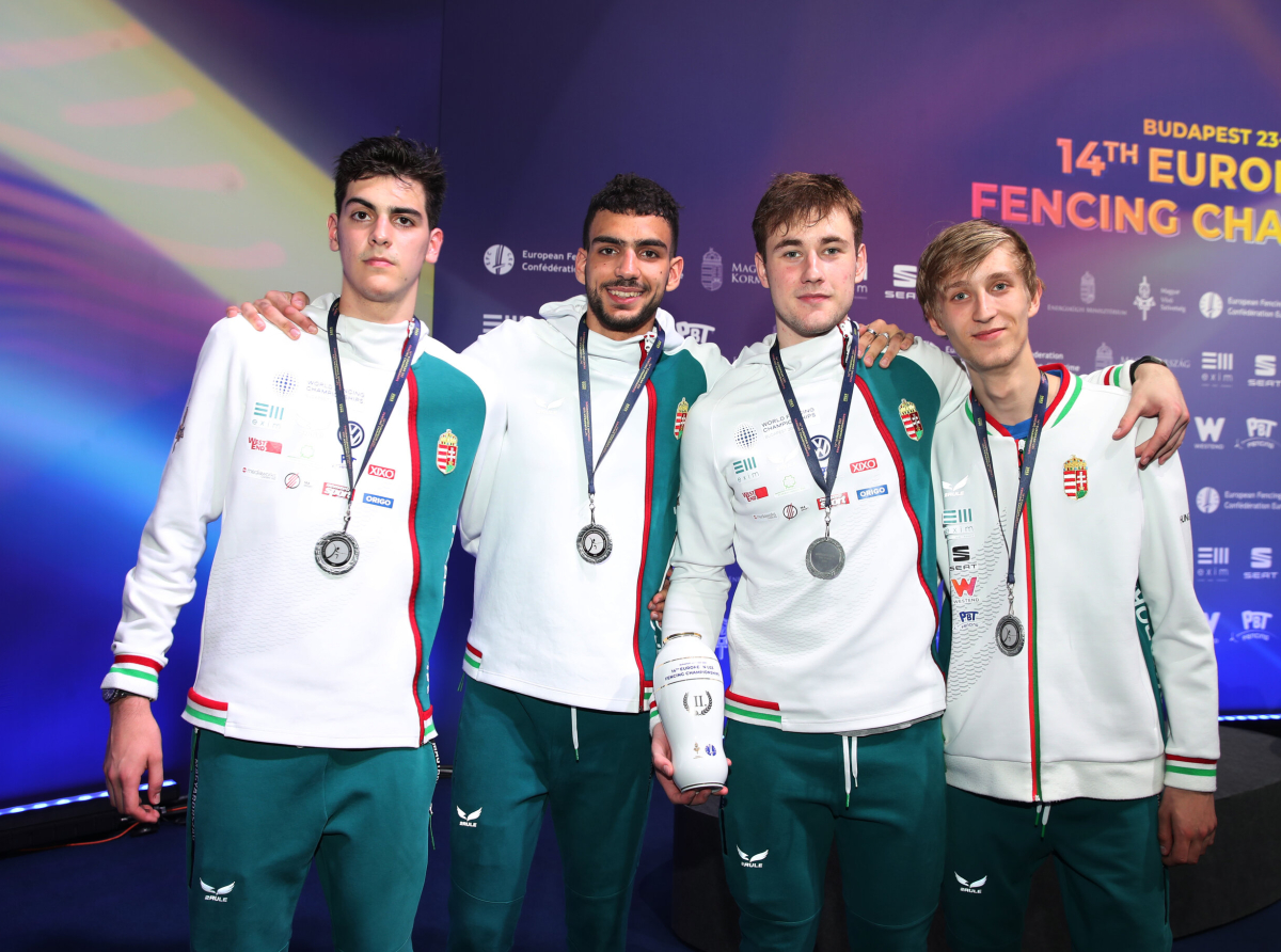 Ezüstérem az U23-as vívó Eb-ről