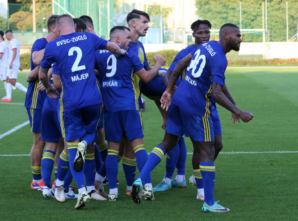 Először volt hátrányban a BVSC, de megmaradt labdarúgóink veretlensége