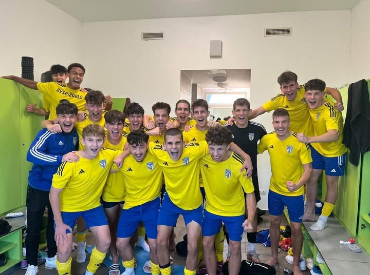 Bajnoki címet szerzett U19-es labdarúgó csapatunk 