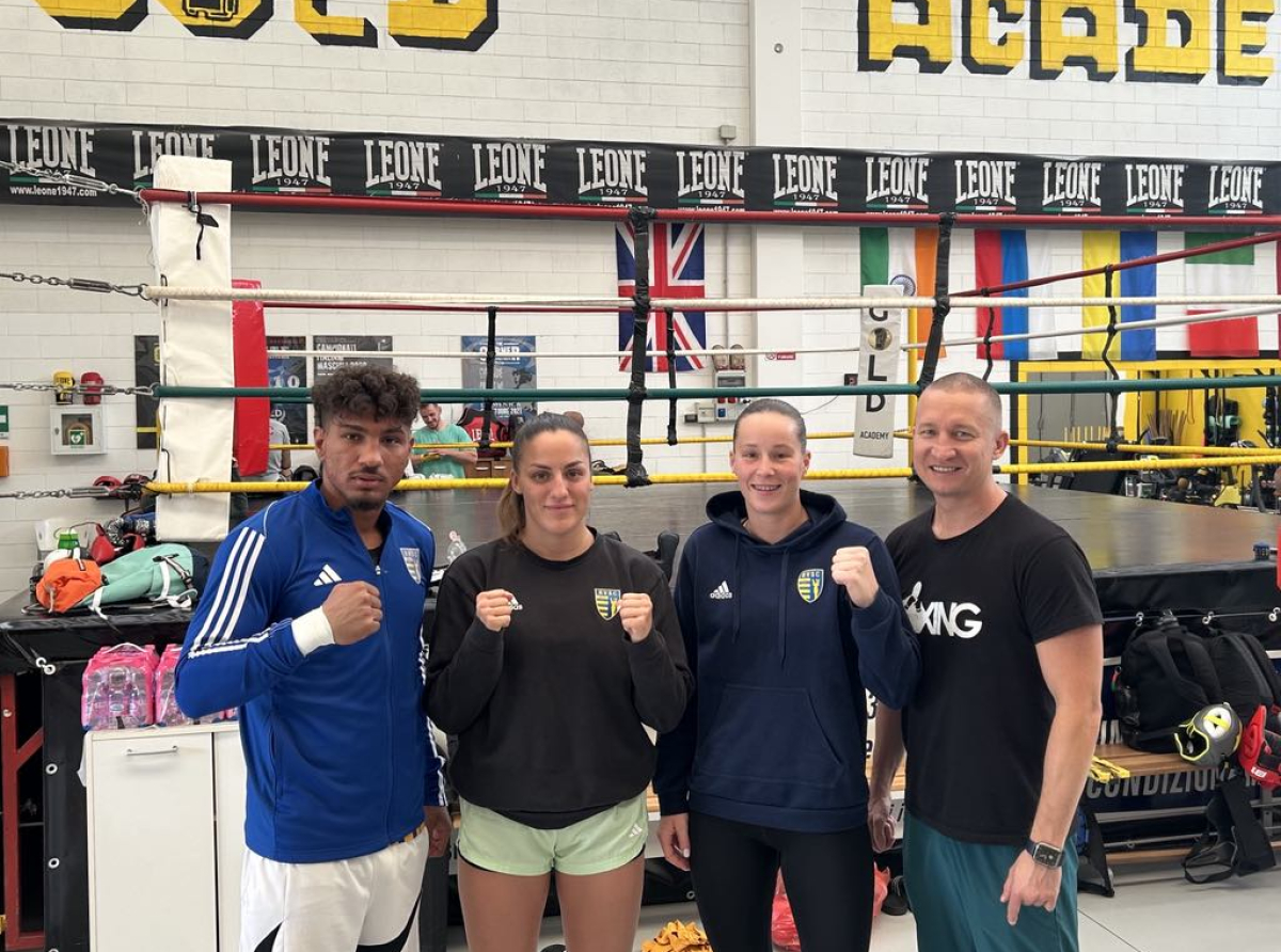 Olaszországi edzőtáborban készülnek ökölvívóink