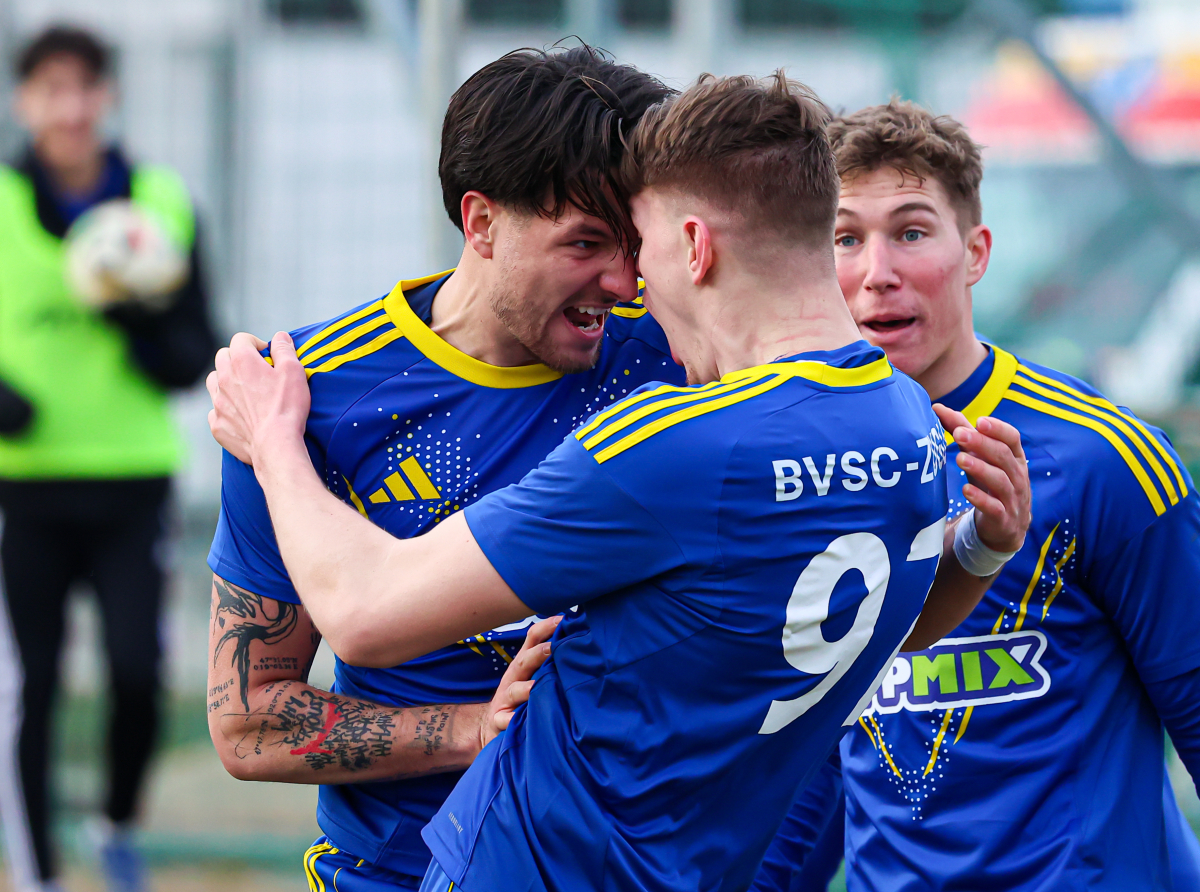 Két ellentétes félidő után döntetlen a Csákvár ellen 