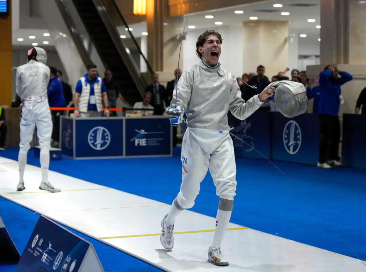 BVSC-s bronzérem a kadet vívó Eb-n