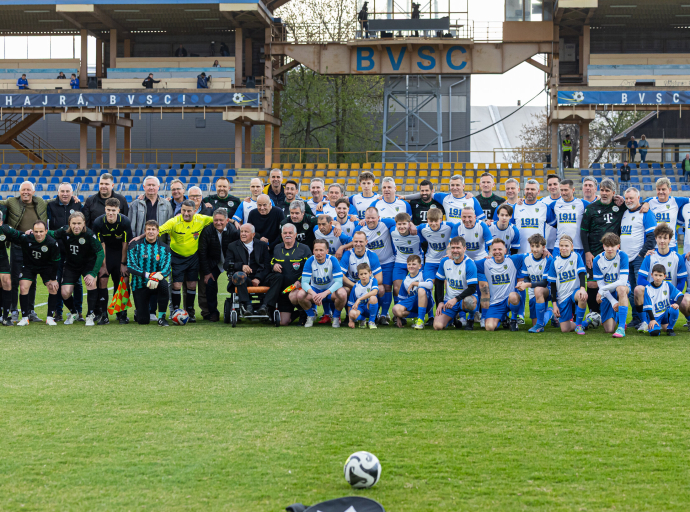A legendák továbbra is köztünk élnek - BVSC-Ferencváros labdarúgó gála