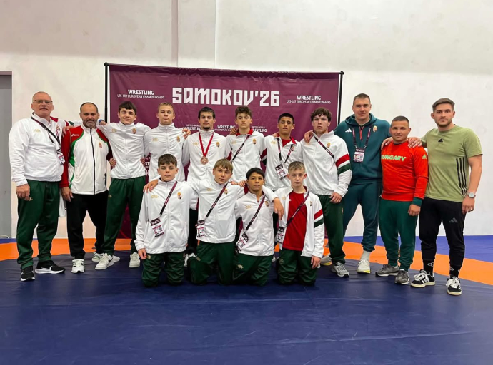 Szőri Marcell 5. helyen zárta az U15-ös Birkózó Európa-bajnokságot