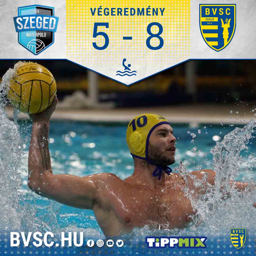 Szeged Bvsc vegeredmeny